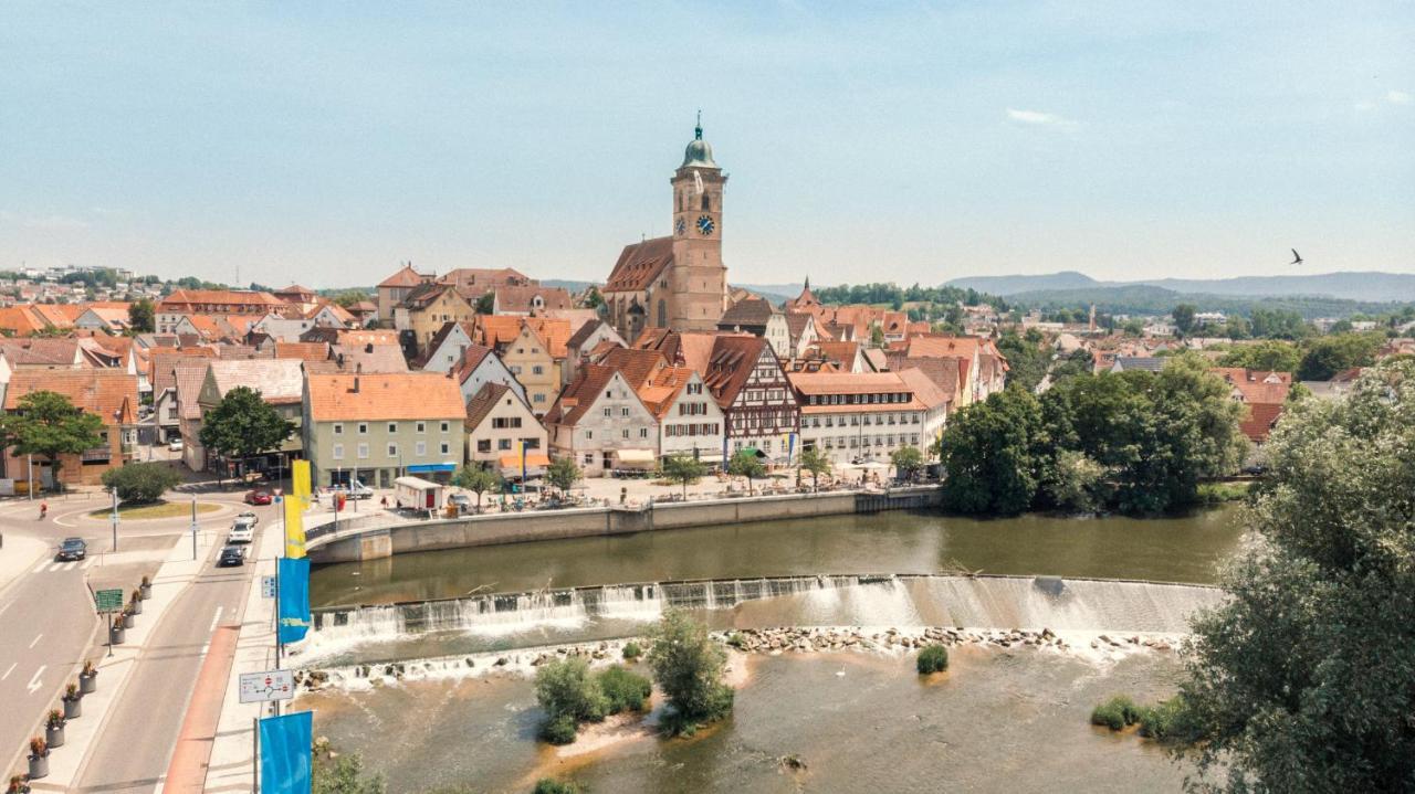 Das Hoelderlein - Altstadthotel Nuertingen Esterno foto