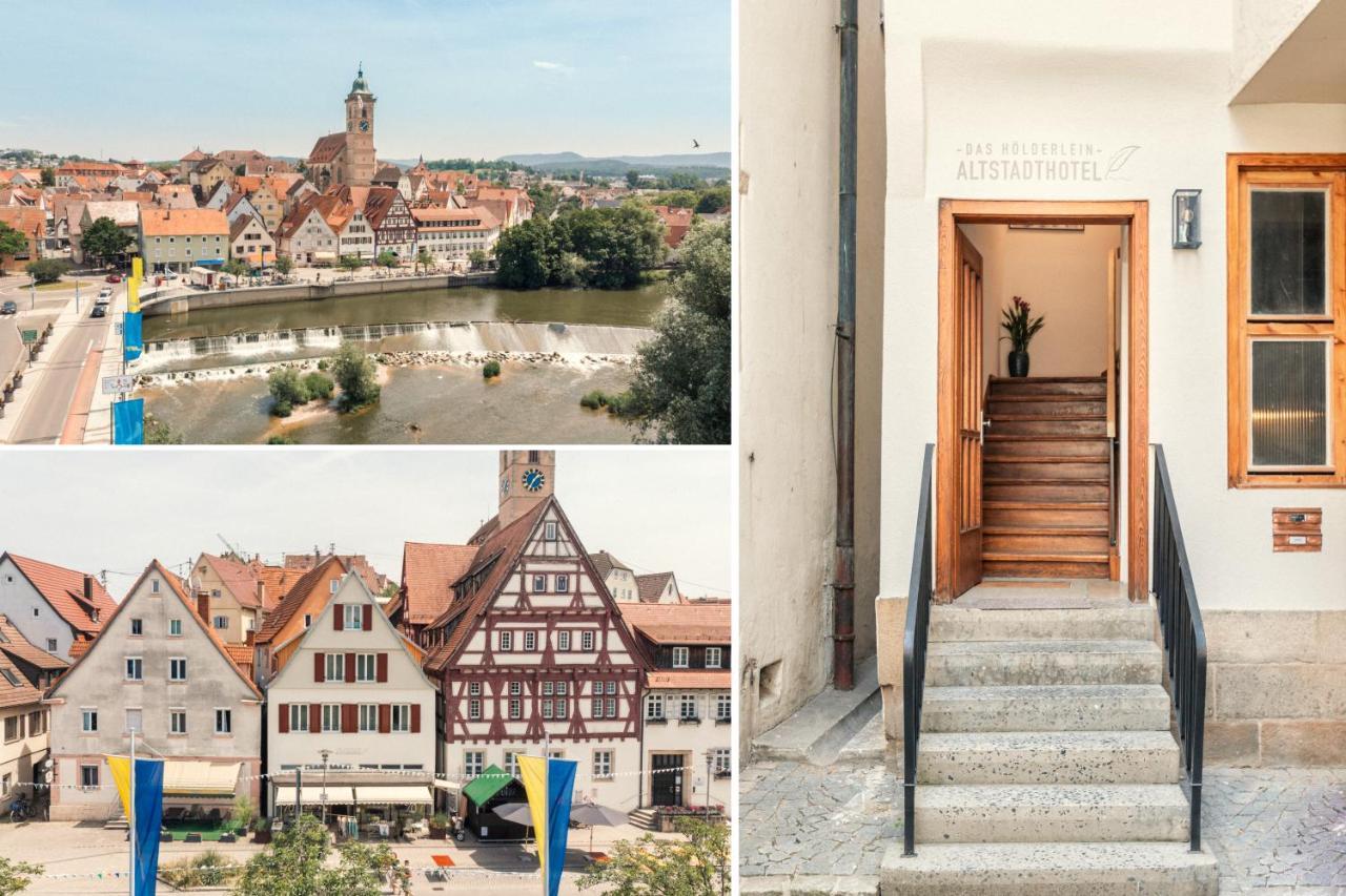 Das Hoelderlein - Altstadthotel Nuertingen Esterno foto